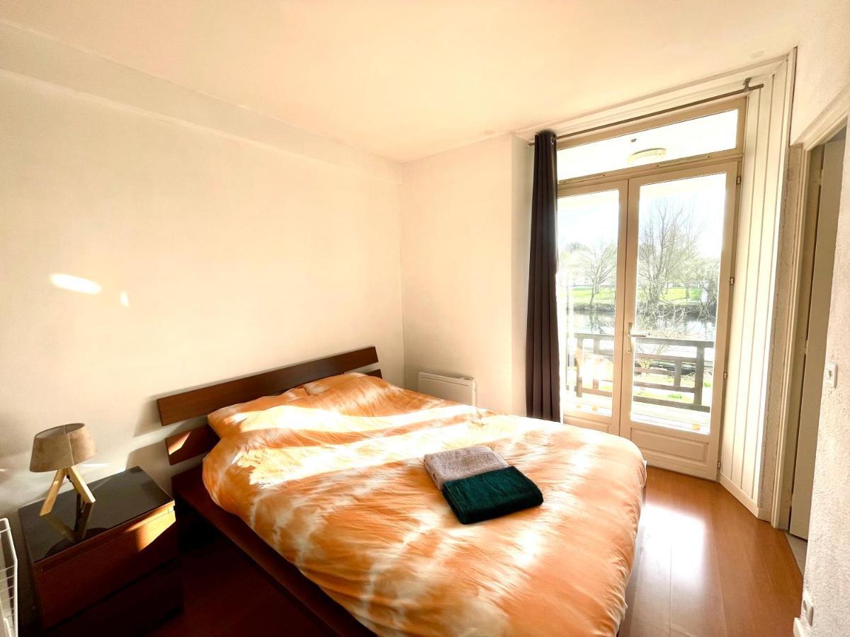 모레쉬르루앙 T3-Balcon Plein Sud-Acces Direct Au Bord Du Loing 아파트 외부 사진